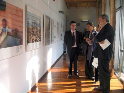 ALFREDO BONÉ INAUGURÁ LA OFICINA ARAGONESA CONTRA EL CAMBIO CLIMÁTICO.